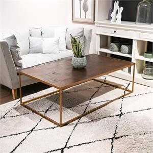 Eclectic Parquet Coffee Table